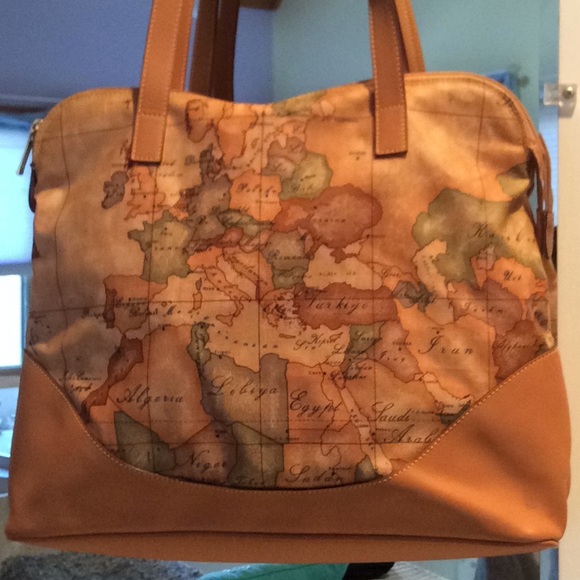 Alviero Martini Handbags - ALVIRO MARTINI ITALIAN SATCHEL BAG